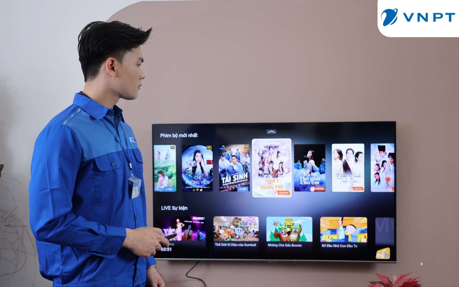 Đa dạng gói cước Internet cáp quang VNPT