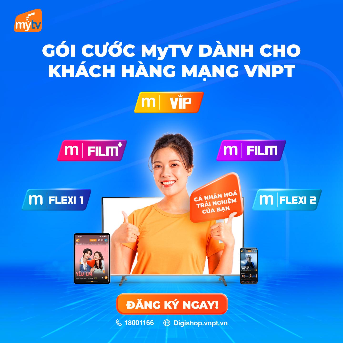 Khám phá các gói cước MyTV mới nhất dành cho khách hàng mạng VNPT