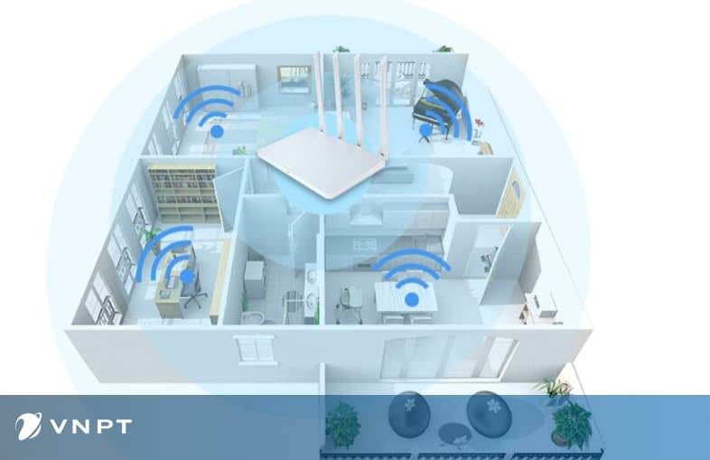 Cách tăng sóng Wifi trong nhà nhiều phòng