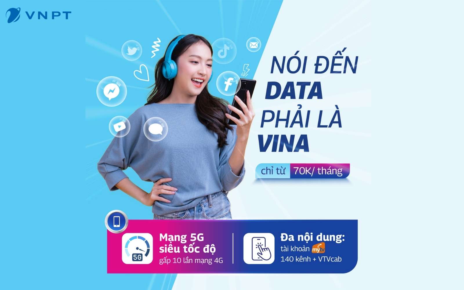 Gói cước data – Giải pháp tối ưu cho nhu cầu Internet di động