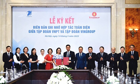 VNPT và Vingroup hợp tác cùng thúc đẩy chuyển đổi số, chuyển đổi xanh