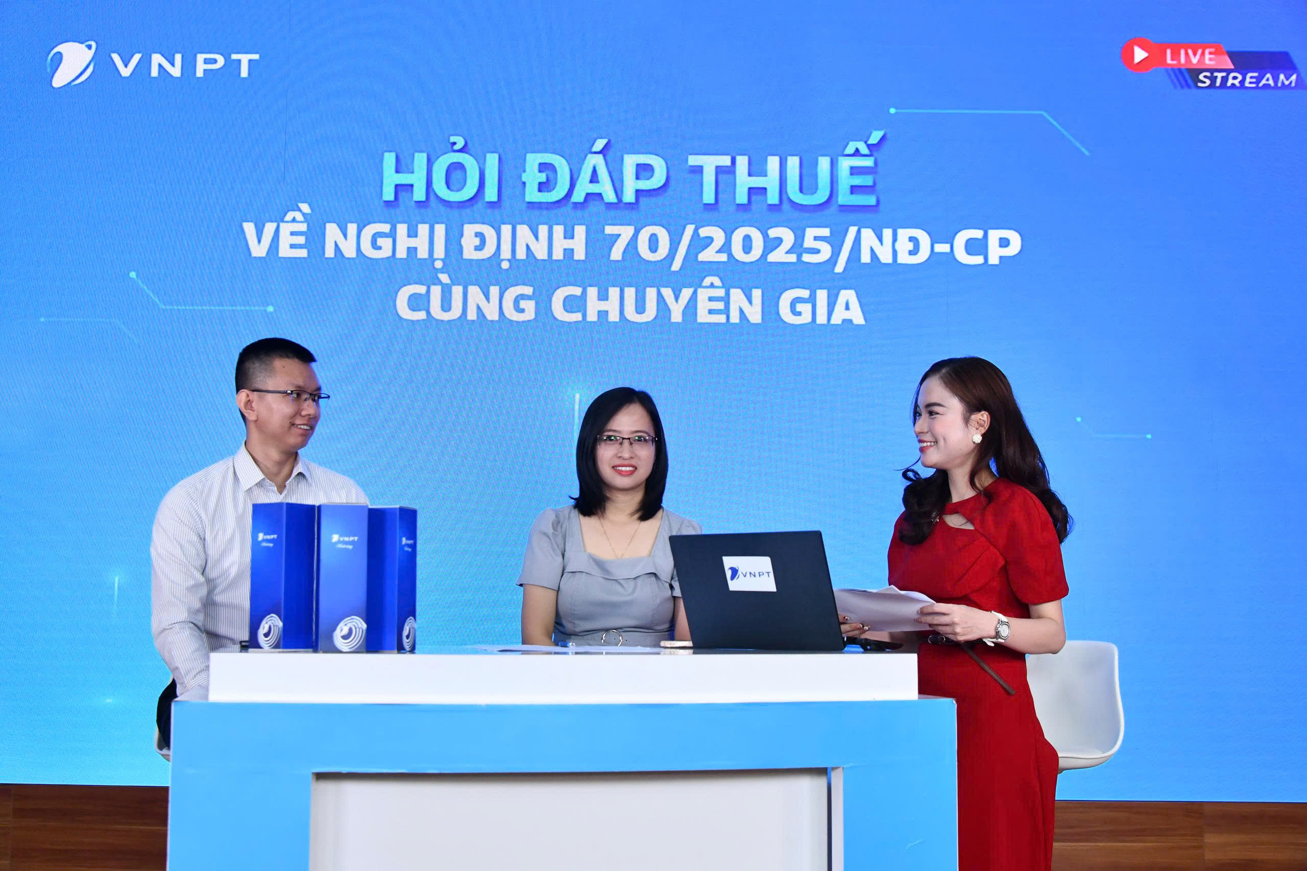 VNPT công bố chính sách ưu đãi hỗ trợ hộ kinh doanh chuyển đổi hóa đơn điện tử theo Nghị định 70/2025/NĐ-CP