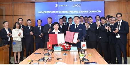 VNPT và KDDI ký Biên bản Ghi nhớ đánh dấu hợp tác chiến lược cung cấp dịch vụ số tại Việt Nam