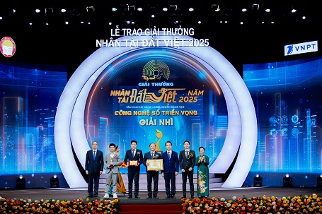 Hệ thống CSDL Viễn thám đa mục tiêu – VNPT iSAT vinh dự và tự hào khi ghi tên mình vào hệ thống Giải thưởng Nhân tài Đất Việt 2025