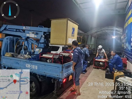  VNPT thắp sáng những cuộc gọi bình an trong mưa lũ