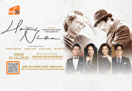 MyTV tổ chức sản xuất và phát độc quyền Liveshow “Hoài Niệm” – Điểm hẹn dành cho khán giả yêu concert và âm nhạc giàu cảm xúc