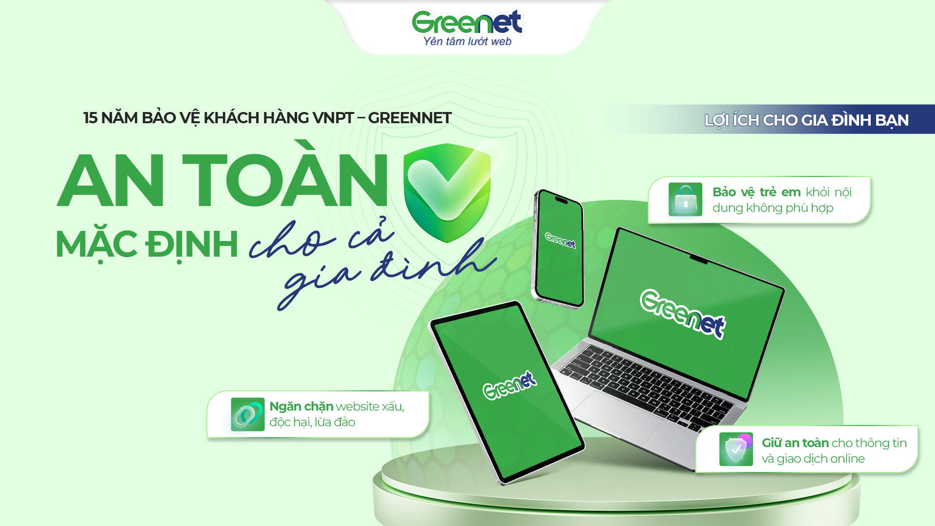 GreenNet – Giải pháp giúp phụ huynh yên tâm hơn khi con ở nhà dịp hè