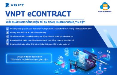 Ứng dụng Hợp đồng điện tử  (VNPT eContract)
