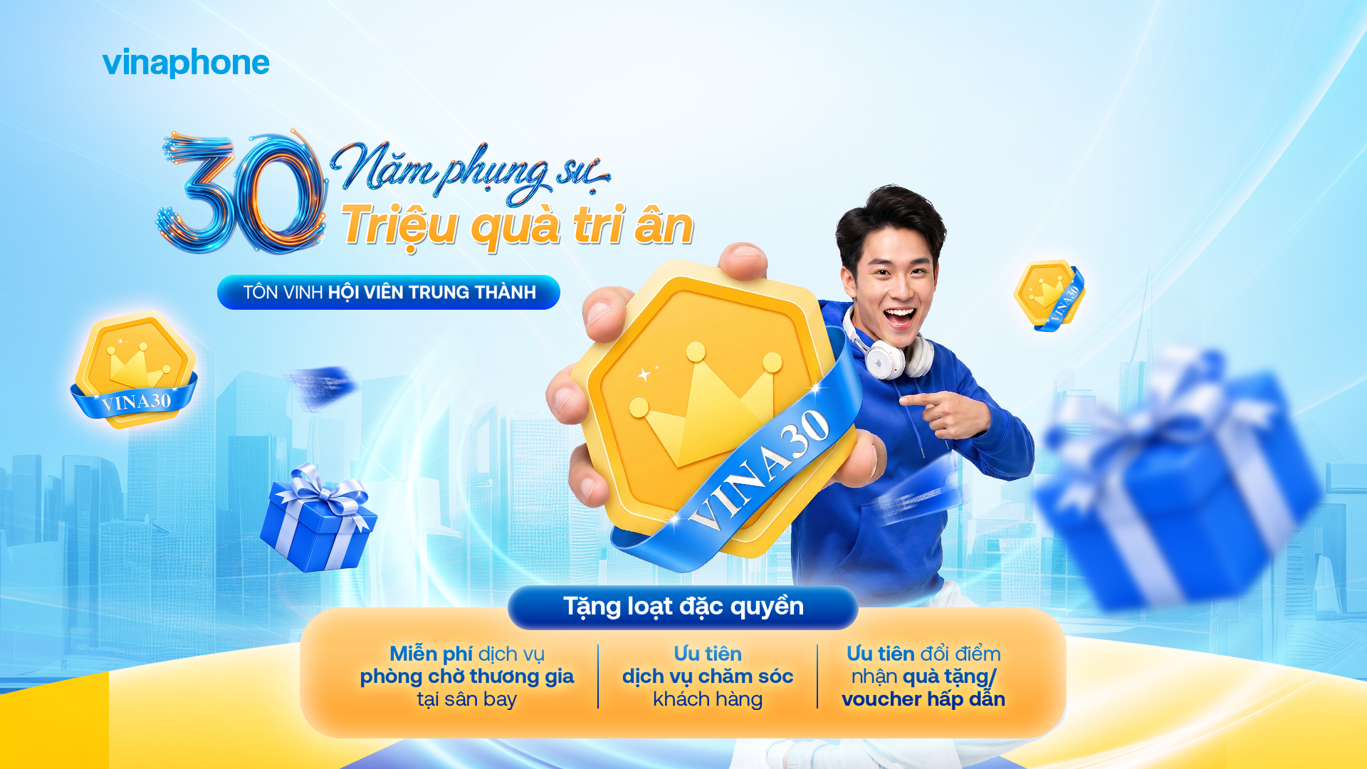 30 Năm Phụng Sự - Triệu Quà Tri Ân: Vinh danh Hội viên gắn bó