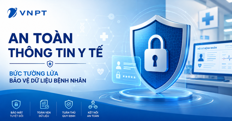 An toàn thông tin y tế: Bức tường lửa bảo vệ dữ liệu bệnh nhân