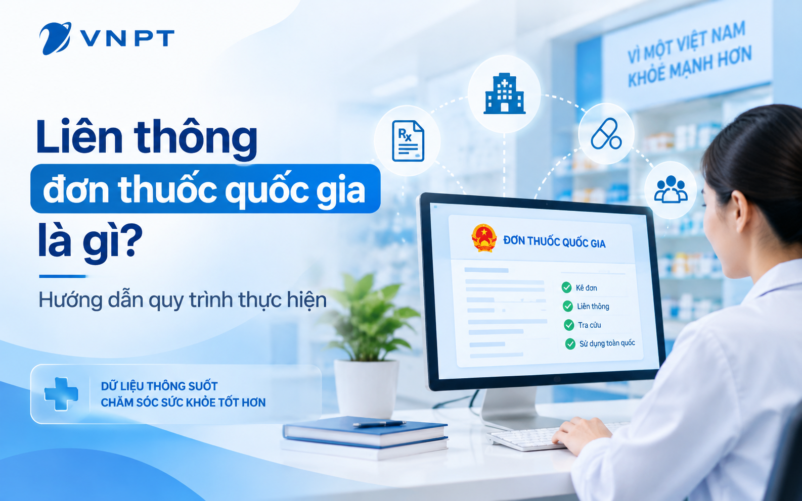 Liên thông đơn thuốc quốc gia là gì? Hướng dẫn quy trình thực hiện