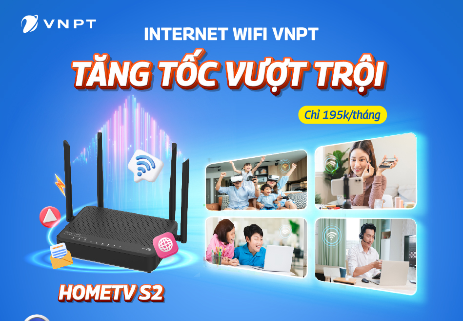 VNPT thông báo điều chỉnh gói cước Internet từ 1/11/2026
